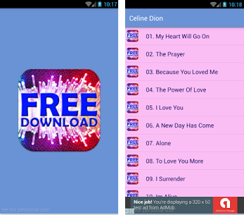 free download celine dion to love you more mp3